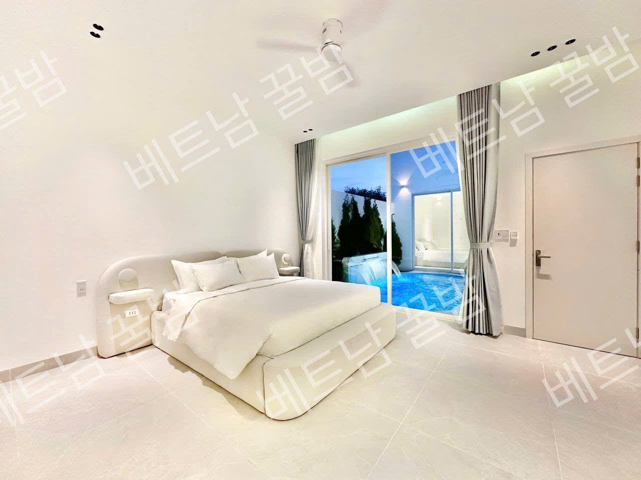 다낭 풀빌라 사진 danang pool villa inside room