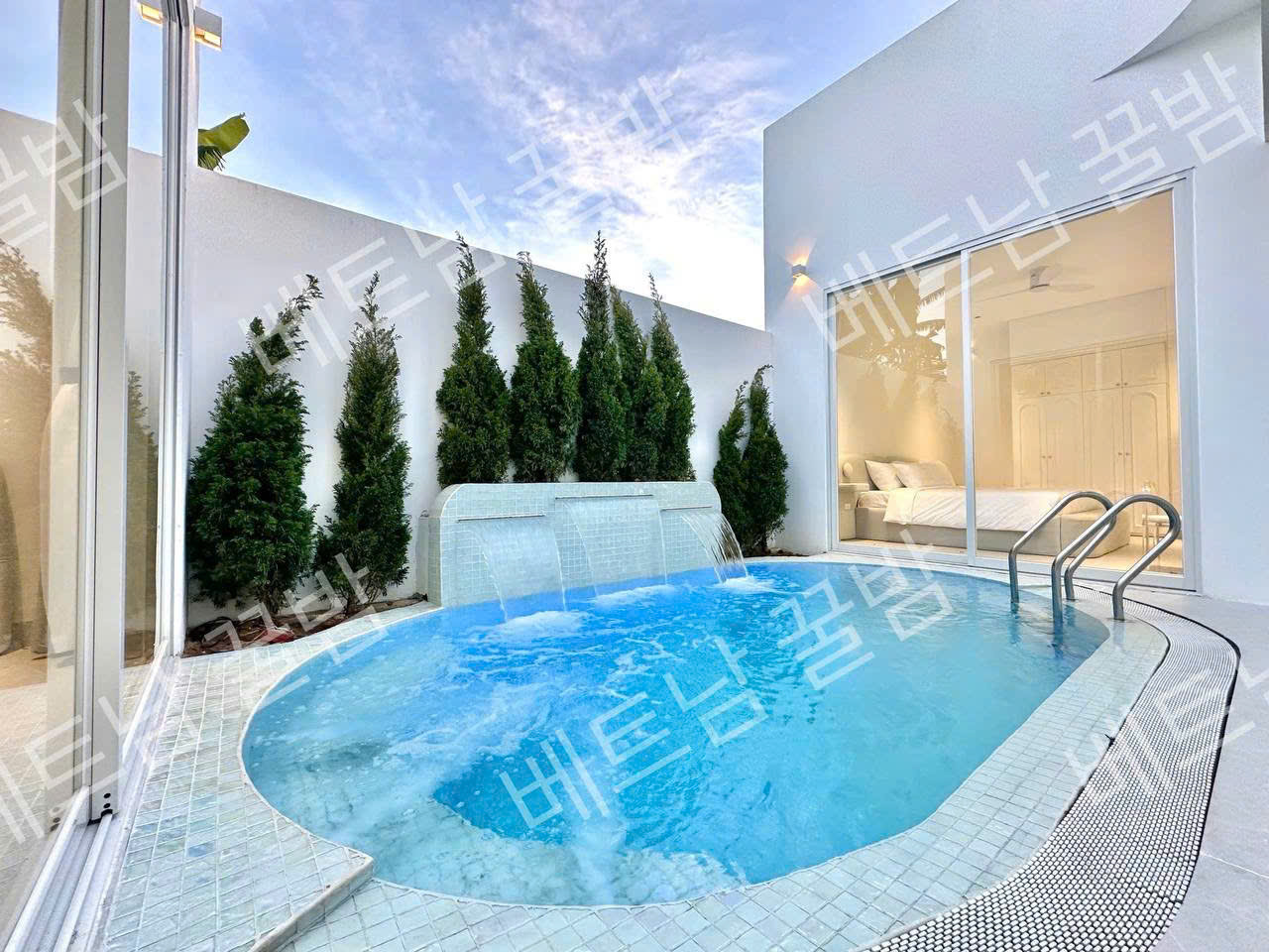 다낭 풀빌라 2룸 실내 Da Nang pool villa