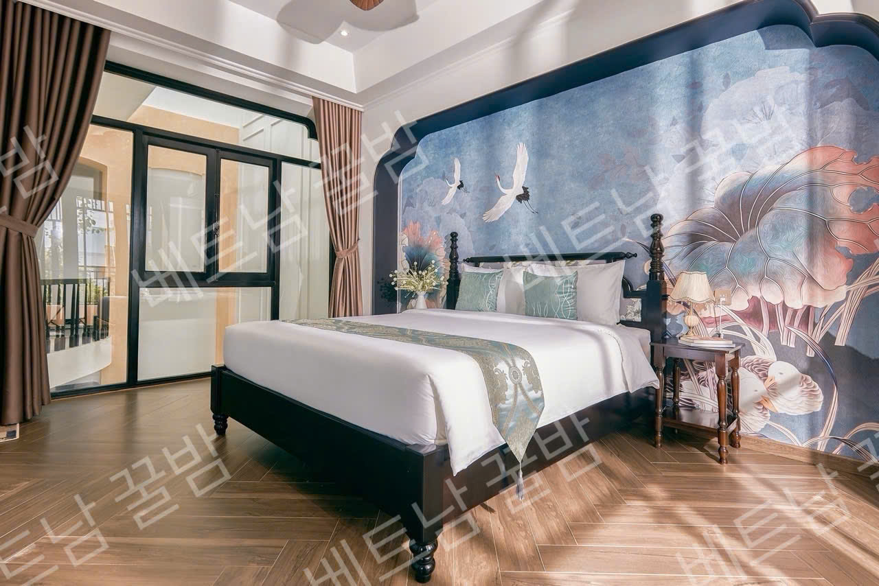 다낭 풀빌라 사진 danang pool villa inside room