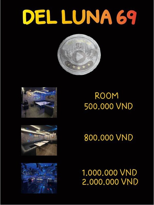 越南胡志明Del Luna卡拉OK KTV vietnam hochiminh hcm delluna karaoke ktv